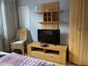 Schlafzimmer Nr. 1: mit TV-Flatscreen