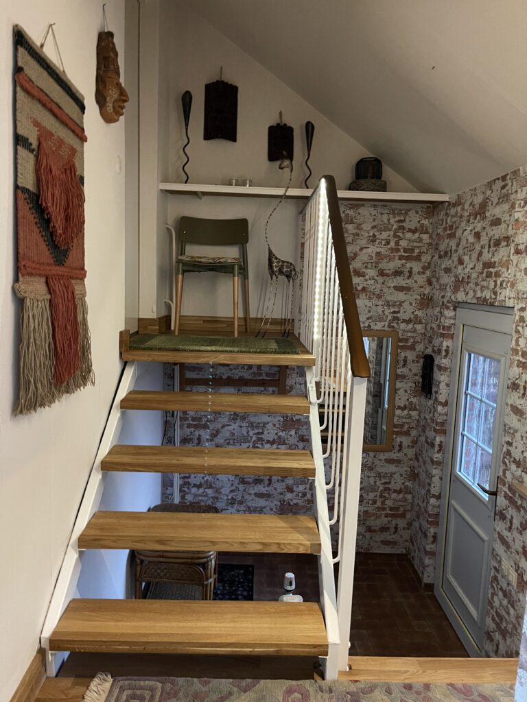 Treppenhaus-Hintereingang