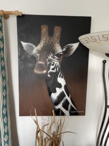 Bild "Giraffe" - 30 €